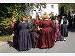 Mühldorfer Volksfest: Schützen- und Trachtenzug: Aufstellung