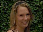 Kandidatin Michaela Haider beim Laufstegtraining
