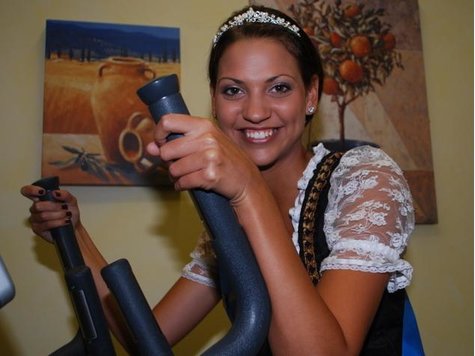 Karla Soptirean besucht den Wilu Sportpark M&uuml;hldorf