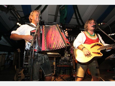 Spatenzelt am Donnerstag
